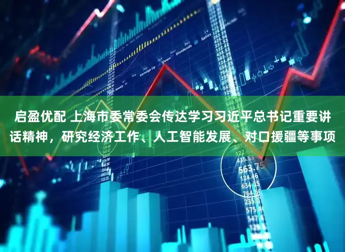 启盈优配 上海市委常委会传达学习习近平总书记重要讲话精神，研究经济工作、人工智能发展、对口援疆等事项